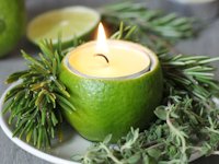 Daily Squeeze Lime and Herb Candle